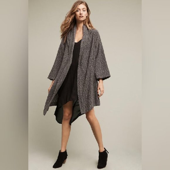 NWT Anthropologie RARE Ingleside Cardigan Saturday Sunday Gray/Silver Size XS/S - Picture 1 of 12
